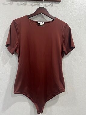 Gianni Bini Short Sleeve Crewneck Bodysuit